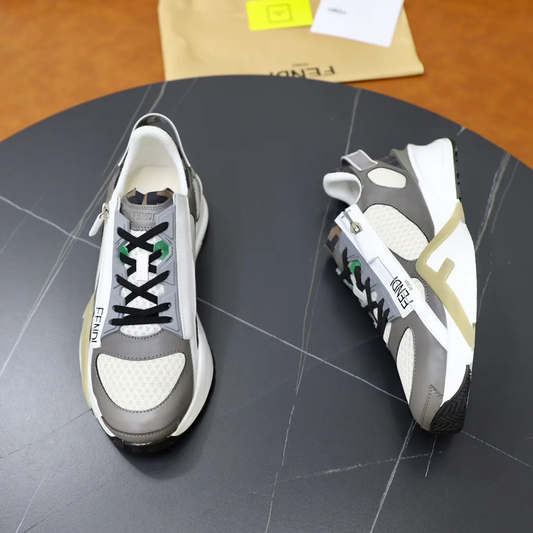 Men's men's shoes 290🔥Brand: FENDI Size: 38-44 (45, 46 customized) Grade: Original quality High version Material: Imported cowhide ➕ High-quality and comfortable lining Original lightweight non-slip outsole Style category: Travel Fashion casual shoes Versatile trend